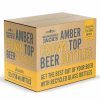 Crown Top Bottles - Case 12 750ml Amber Crown Top Bottle - shop onlinehomebrewrepublic.co.nz