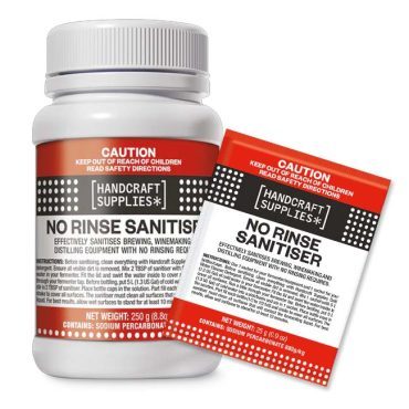 No Rinse Sanitiser | Wine, Cider or Beer making sanitiser | Brewing Sanitiser shop online homebrewrepublic.co.nz