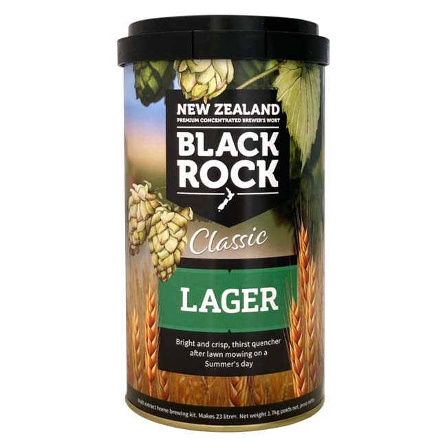 Black Rock Classic Lager HomeBrew Beer Kit - Shop Beer Kits Online HomeBrewRepublic.co.nz