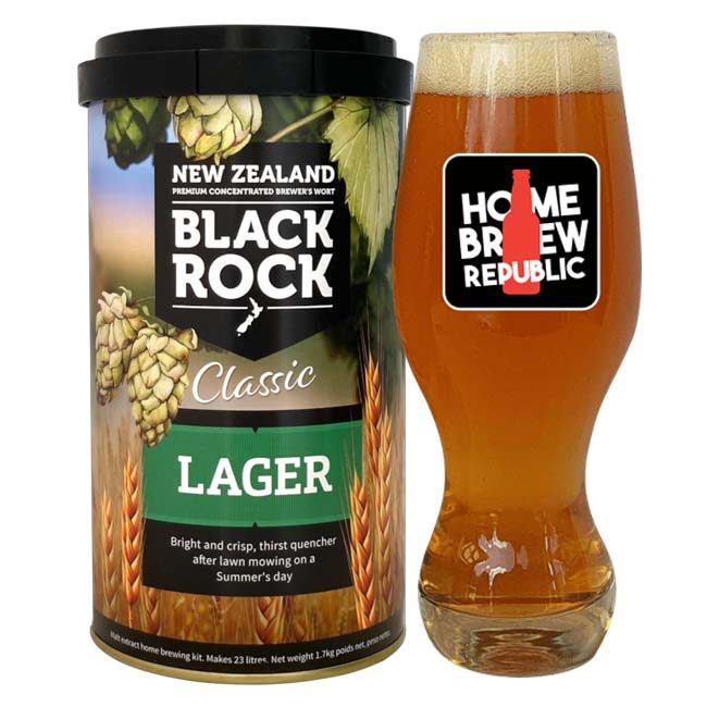 Black Rock Classic Lager Home Brew Beer Kit - Shop Online homebrewrepublic.co.nz