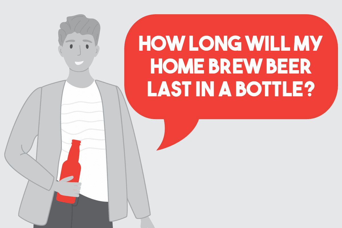 How long does home brew beer last in a bottle?