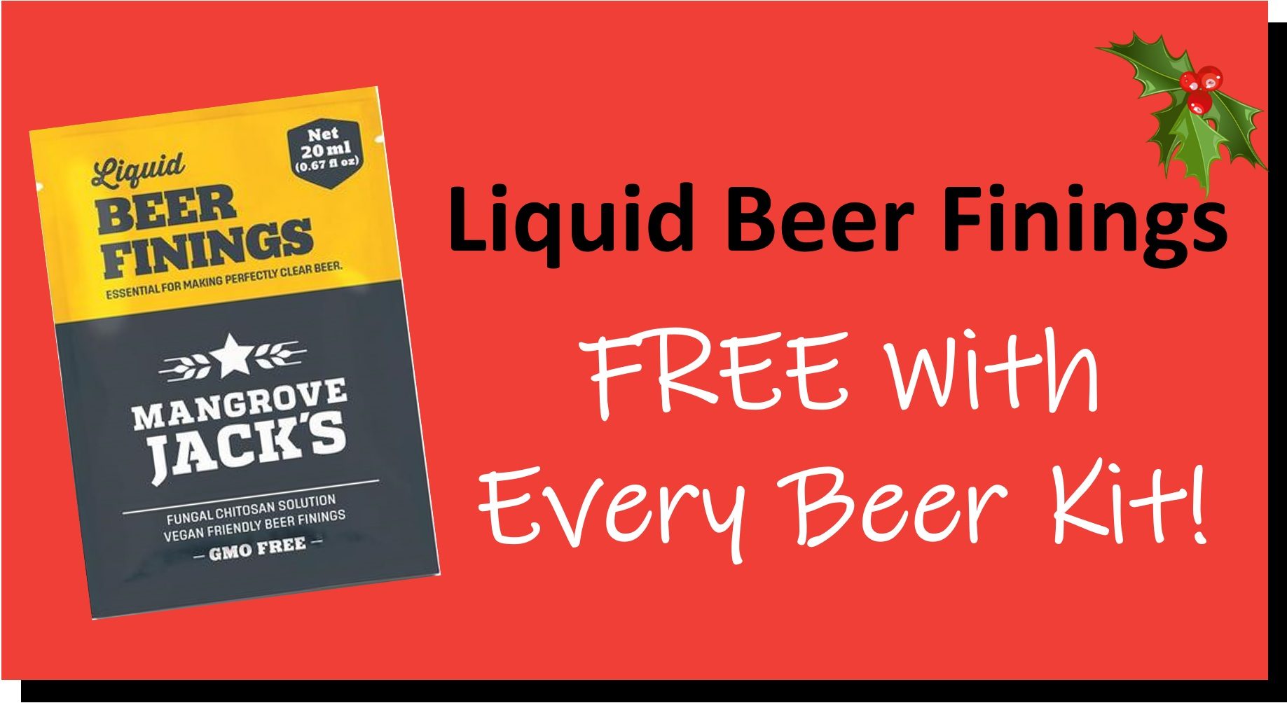 Free Finings With Beer Kit - Home Brew Gift Special Offer