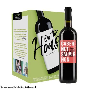 On The House Cabernet Sauvignon Wine Kit - Shop Wine Kits online home brew republic fast shipping