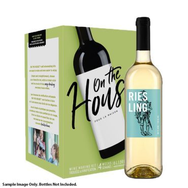 On The House Riesling Style Wine Kit - Shop Wine Kits Online Home Brew Republic