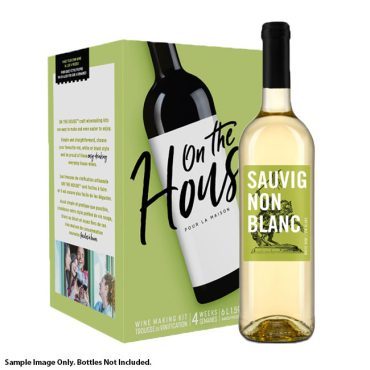 On The House Sauvignon Blanc Style Wine Kit - Wine Kits Online NZ Home Brew Republic