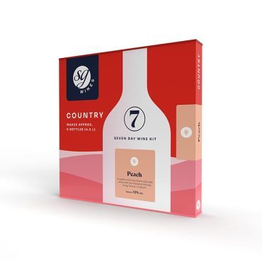 SG Wines Peach | SG Wines 6 Bottle Country Peach | Wine Kits Online homebrewrepublic.co.nz