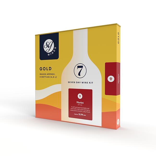 SG Wines Merlot | SG Wines 6 Bottle Gold Merlot | Wine Kits Online homebrewrepublic.co.nz