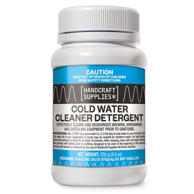 Handcraft Supplies Cold Water Detergent 250g Home Brew Cleaner - Shop Brewing Supplies Online HomeBrewRepublic.co.nz