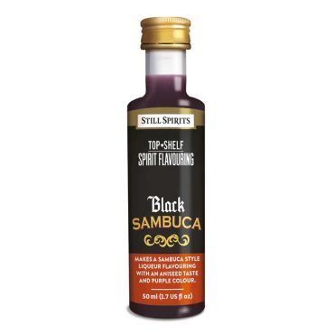 Still Spirits Top Shelf Black Sambuca Liqueur | Spirit Flavours Online - home brewrepublic.co.nz