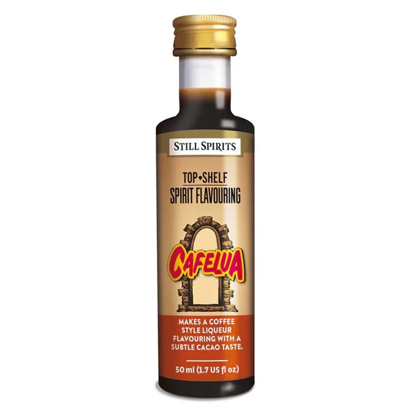 Still Spirits Top Shelf Cafelua Liqueur | Kahlua Flavour | Shop Spirit Flavours Online homebrewrepublic.co.nz