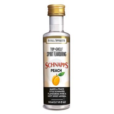 Still Spirits Top Shelf Peach Schnapps | Shop Spirit Flavours Online - homebrewrepublic.co.nz