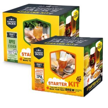 Mangrove Jacks Craft Series Starter Kit - Options for Beer & Wine - Shop online homebrewrepublic.co.nz