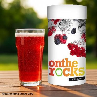 On The Rocks Mixed Berry Cider making Kit - Shop online homebrewrepublic.co.nz