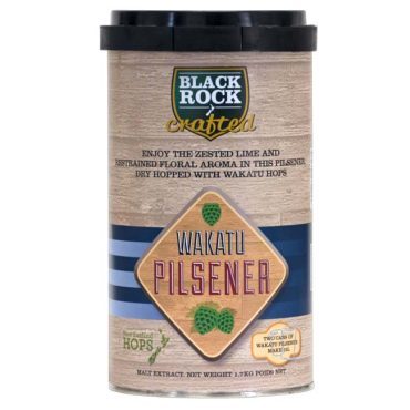 Black Rock Crated Wakatu Pilsener | Black Rock Wakatu Pilsener | Shop home brew beer kits online homebrewrepublic.co.nz