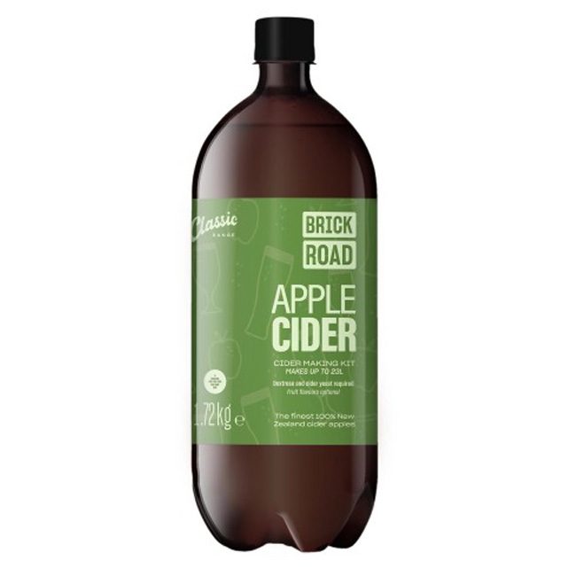 Brick Road Apple Cider | Apple Cider Brewing Kit | Shop online homebrewrepublic.co.nz