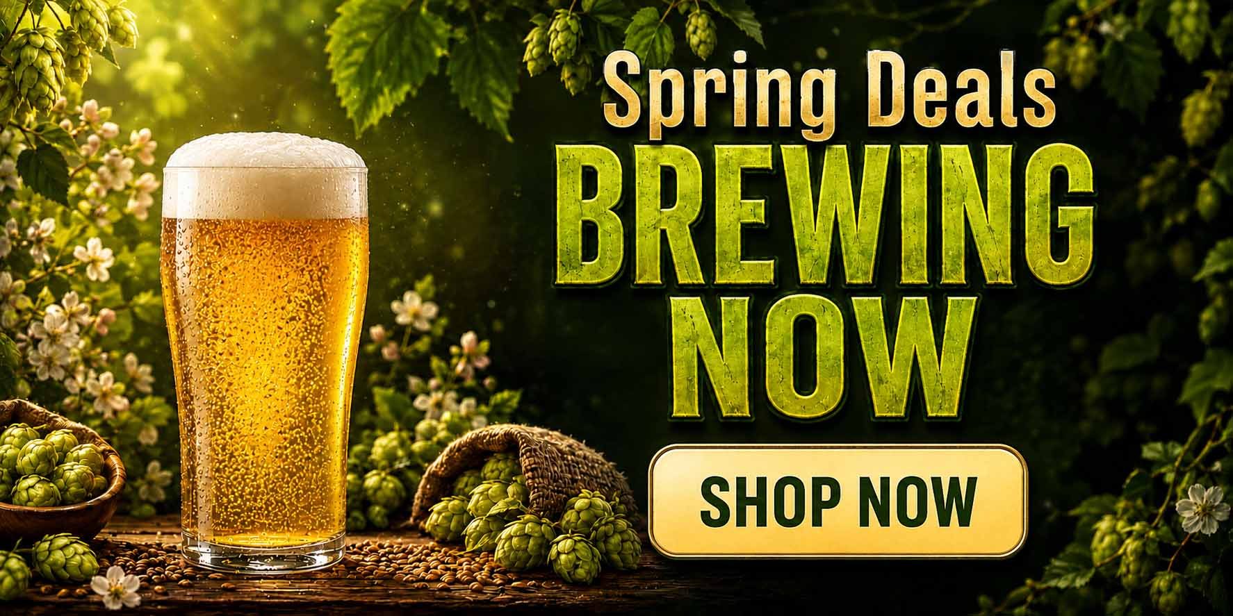 Home Brew Republic Spring Deals Shop Online CTA